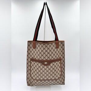 GUCCI GG Supreme Web Sherry Line